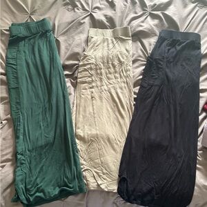 BUNDLE of 3 KampKloz TSHIRT Material 31” skirts with POCKETS